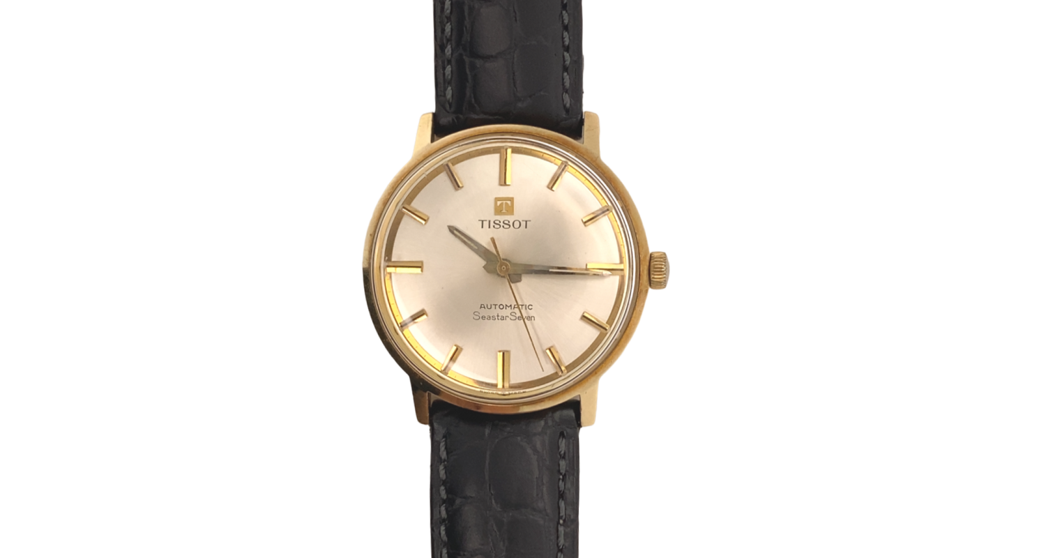 Tissot seastar best sale seven automatic gold